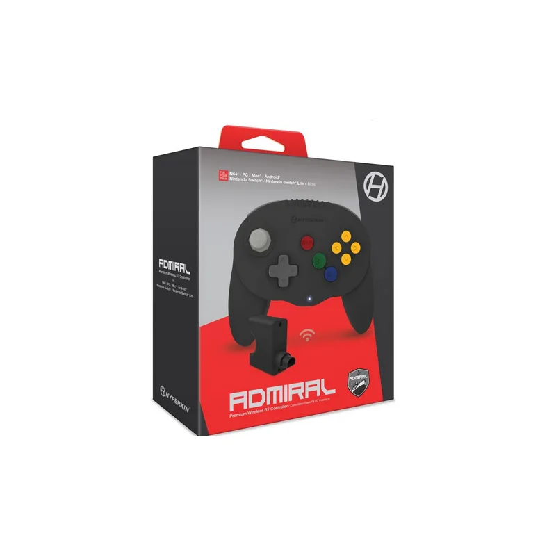 HYPERKIN CONTROLLER WIRELESS ADMIRAL PREMIUM BLACK 2