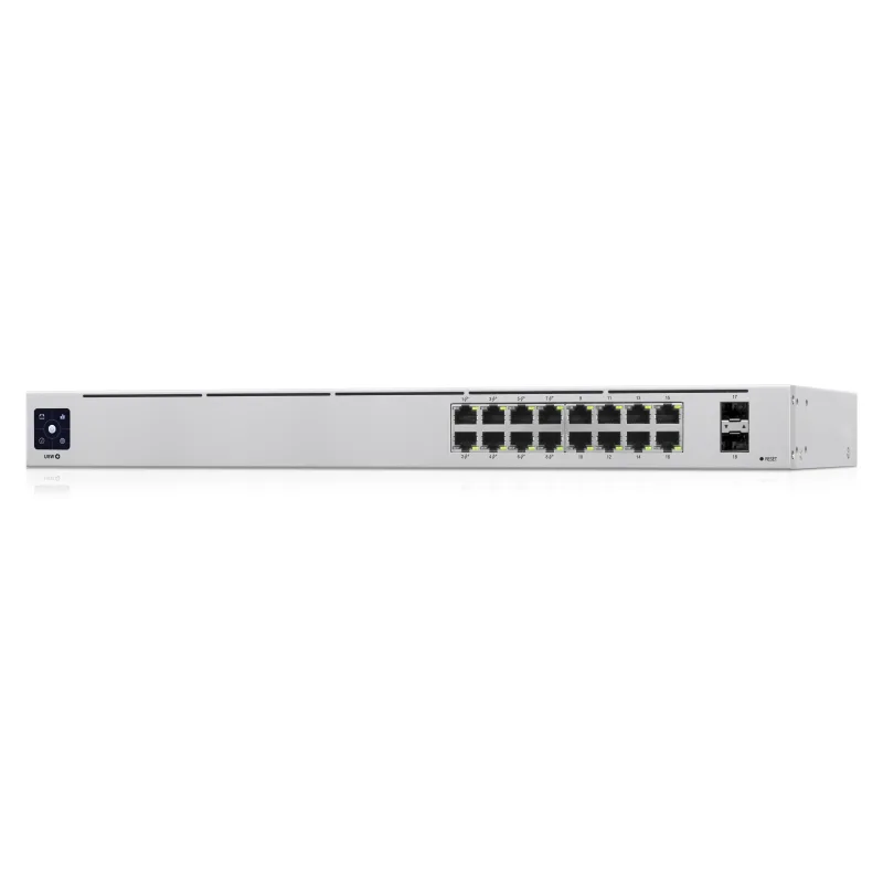 UBIQUITI USW-16-POE UNIFI SWITCH GEN2 16x GIGABIT POE+ PORTS, 2x SFP PORTS 3