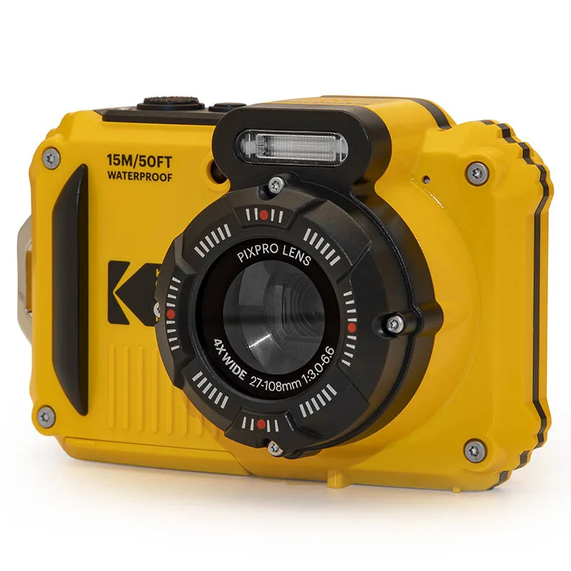 KODAK WPZ2 CAMERA DIGITAL WATERPROOF YELLOW WPZ2YL 3