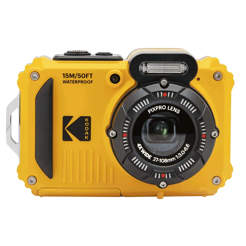 KODAK KODAK WPZ2 CAMERA DIGITAL WATERPROOF YELLOW WPZ2YL