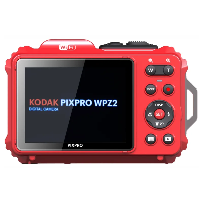 KODAK WPZ2 CAMERA DIGITAL WATERPROOF RED WPZ2RD 2