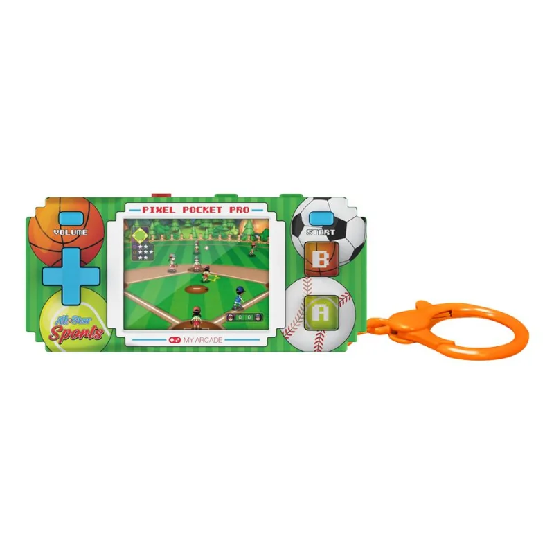 MY ARCADE MICRO POCKET PRO ALL-START SPORTS GAMING SYSTEM 2