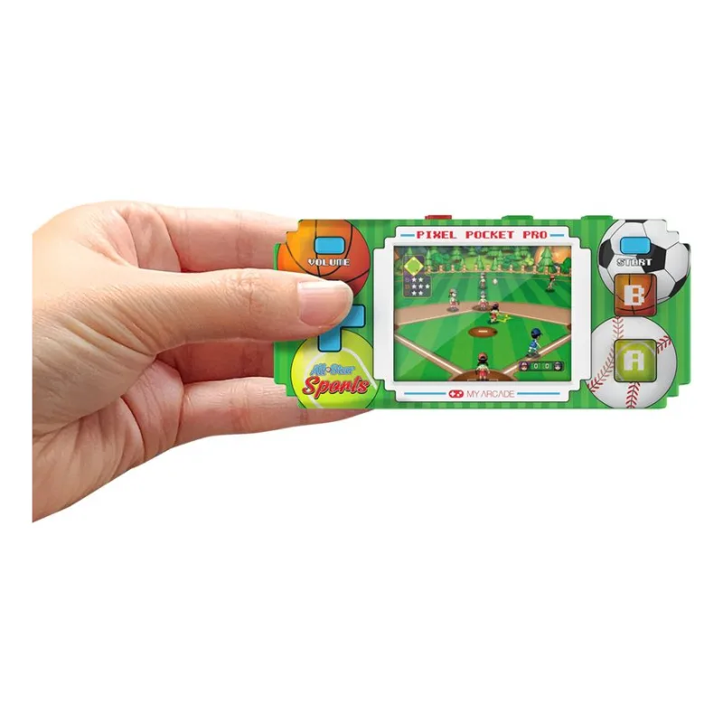 MY ARCADE MICRO POCKET PRO ALL-START SPORTS GAMING SYSTEM 3