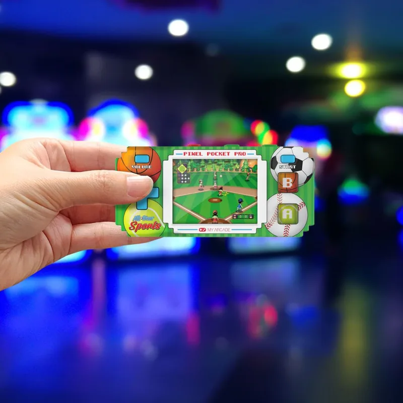 MY ARCADE MICRO POCKET PRO ALL-START SPORTS GAMING SYSTEM 4