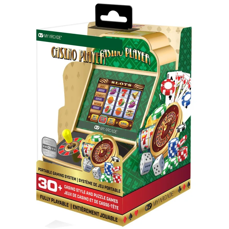 MY ARCADE MICRO PLAYER CASINO PORTABLE GAMING SYSTEM 2
