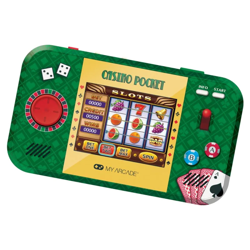 MY ARCADE MY ARCADE MICRO POCKET CASINO PORTABLE GAMING SYSTEM