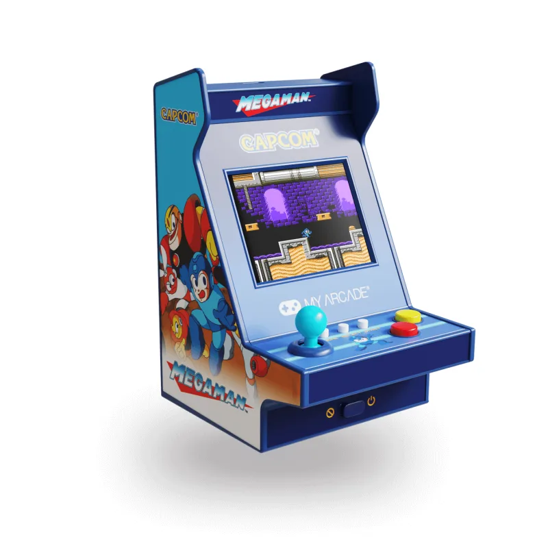 MY ARCADE NANO PLAYER MEGAMAN 6 GAMES 4.5" DGUNL-4188 2
