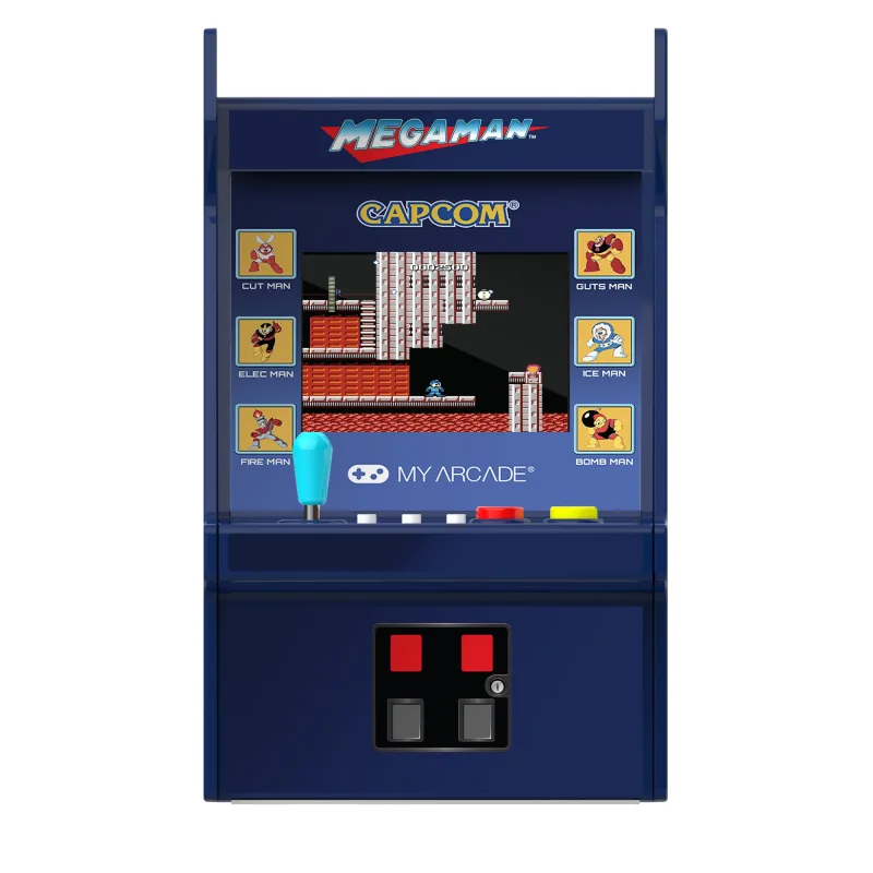 MY ARCADE MICRO PLAYER PRO MEGAMAN 6 GAMES 6.75" DGUNL-4189 4