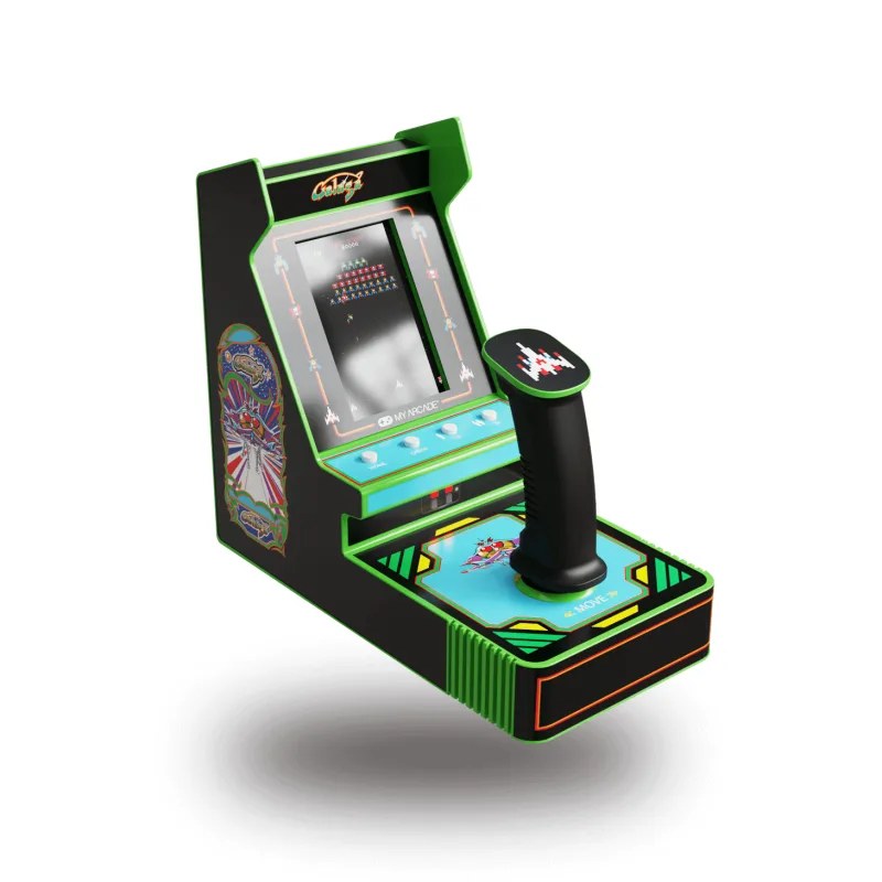 MY ARCADE MICRO JOYSTICK PLAYER  GALAGA 2 GAMES 3 2