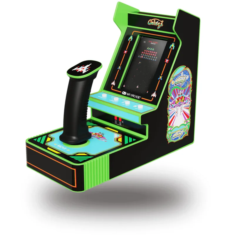 MY ARCADE MY ARCADE MICRO JOYSTICK PLAYER  GALAGA 2 GAMES 3