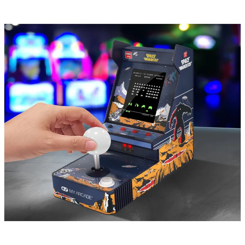 MY ARCADE MICRO POCKET SPACE INVADERS JOYSTICK PLAYER 4