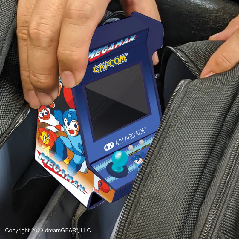MY ARCADE PICO PLAYER MEGAMAN 3.7" 6 GAMES DGUNL-7011 3