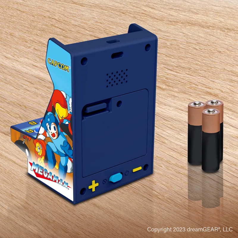 MY ARCADE PICO PLAYER MEGAMAN 3.7" 6 GAMES DGUNL-7011 4