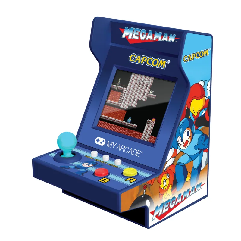 MY ARCADE MY ARCADE PICO PLAYER MEGAMAN 3.7" 6 GAMES DGUNL-7011