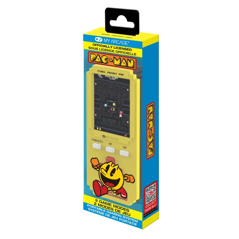 MY ARCADE PIXEL POCKET PRO PAC-MAN GAMING SYSTEM 3