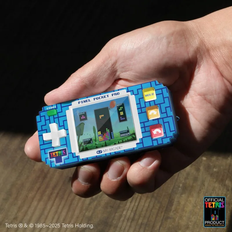 MY ARCADE PIXEL POCKET PRO TETRIS GAMING SYSTEM 3