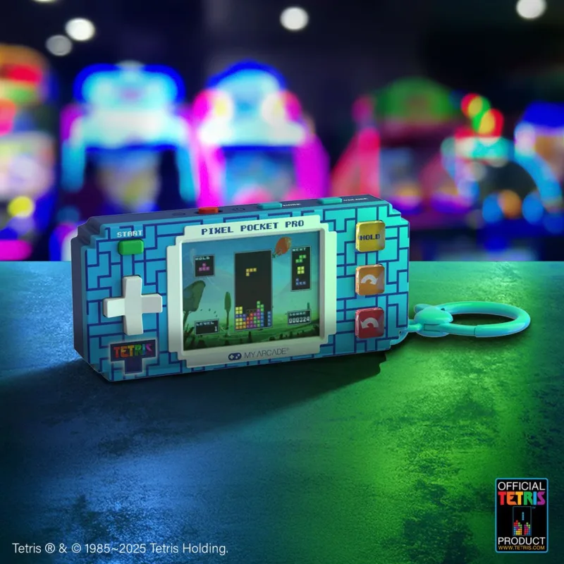 MY ARCADE PIXEL POCKET PRO TETRIS GAMING SYSTEM 4