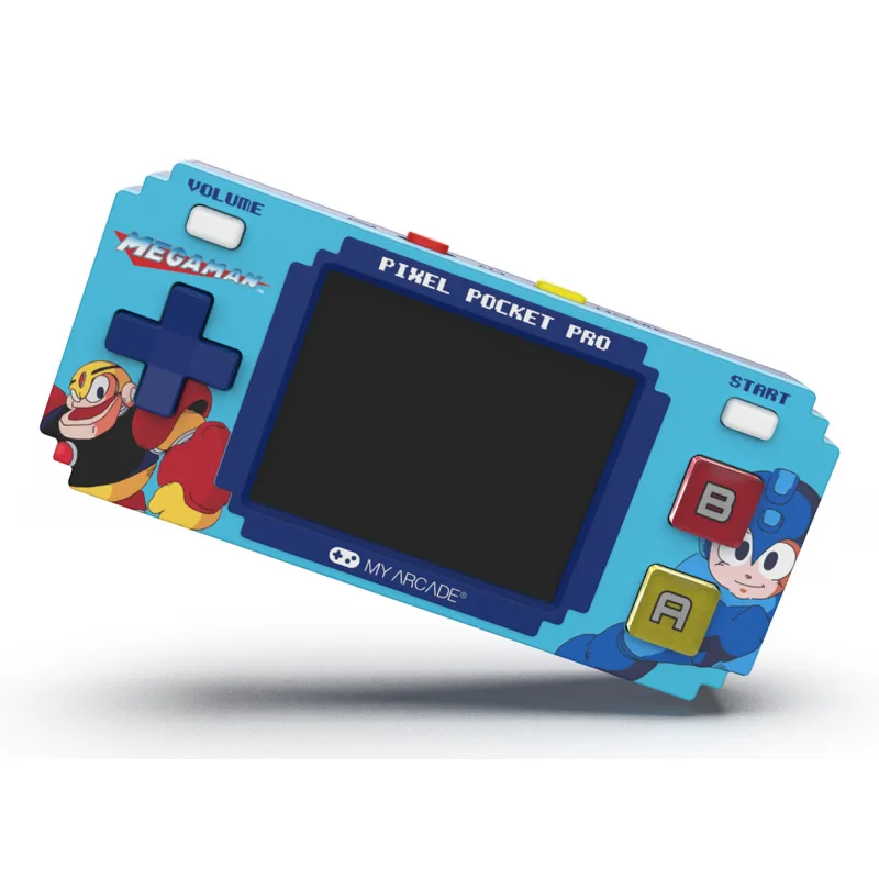 MY ARCADE MY ARCADE MICRO PIXEL POCKET PRO MEGA MAN GAMING SYSTEM