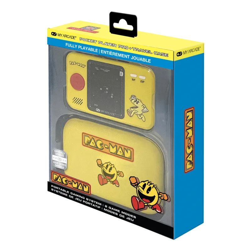 MY ARCADE POCKET PLAYER PRO + TRAVEL CASE PAC-MAN 2