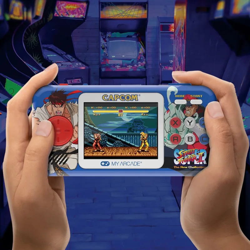 MY ARCADE POCKET PLAYER PRO + TRAVEL CASE SUPER STREET FIGHTER II 4
