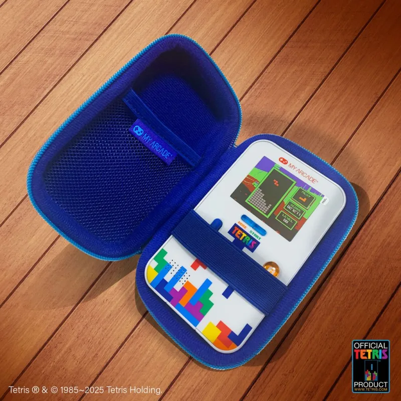 MY ARCADE MICRO POCKET GO GAMER + TRAVEL TETRIS (NEW VERSION) GAMING SYSTEM 3