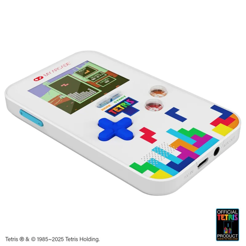 MY ARCADE MY ARCADE MICRO POCKET GO GAMER + TRAVEL TETRIS (NEW VERSION) GAMING SYSTEM