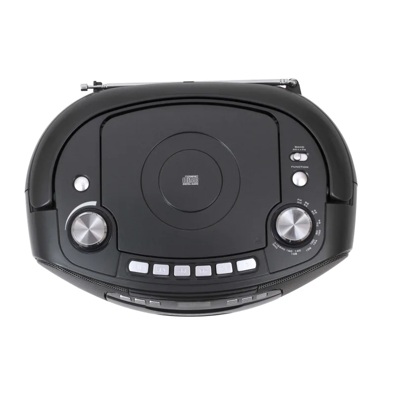 THOMSON MICRO SOUND SYSTEM RADIO FM/CD/CASSETTE PLAYER AND REC. BLACK RK200CD 3