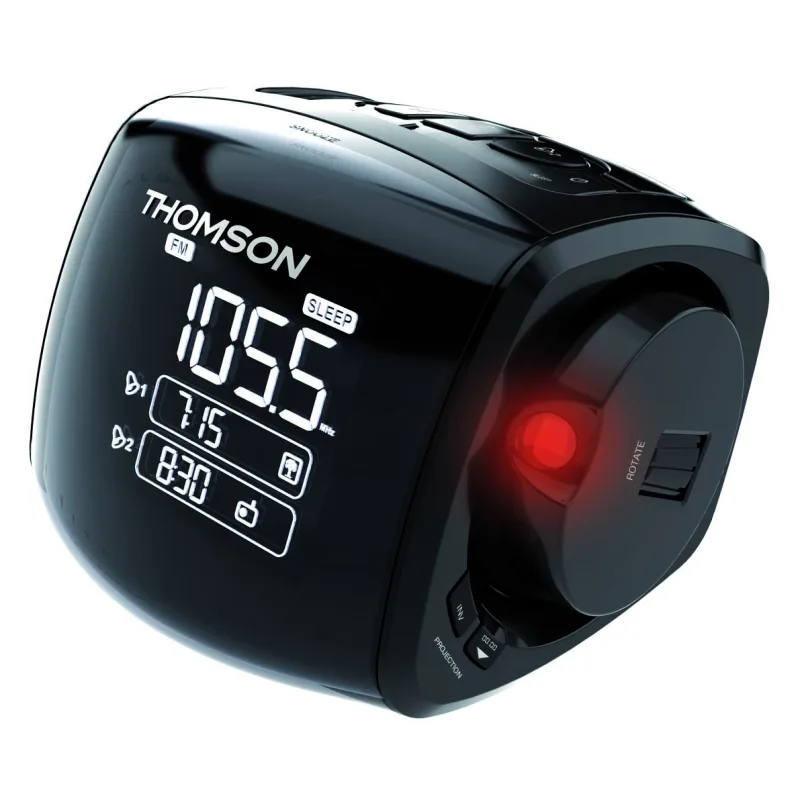 THOMSON ALARM-CLOCK PROYECTOR BLACK CP100T 2