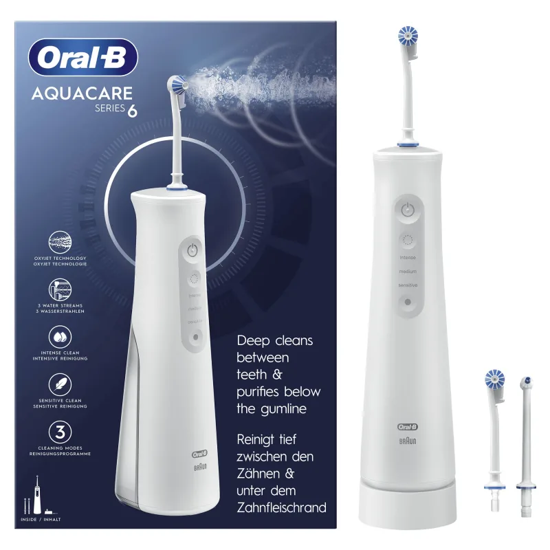 ORAL-B ORAL-B IRRIGATOR AQUACARE 6 PRO-EXPERT WHITE