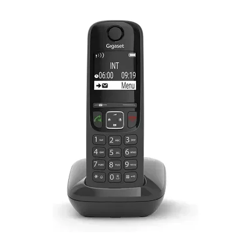 GIGASET GIGASET WIRELESS PHONE AS690 BLACK (S30852-H2816-D201)