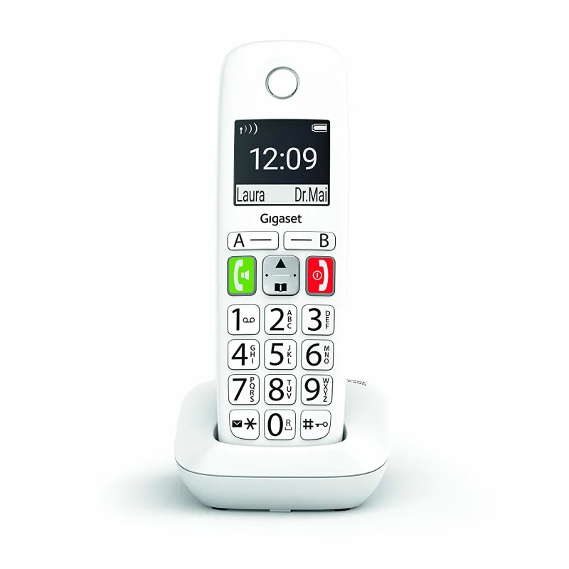 GIGASET WIRELESS PHONE E290 WHITE (S30852-H2901-D202) 2