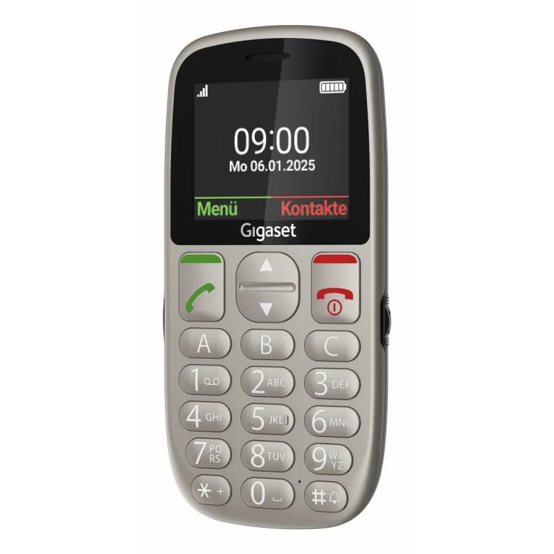 GIGASET SENIOR PHONE GL395 SILVER (S30853-H1230-R102) 3