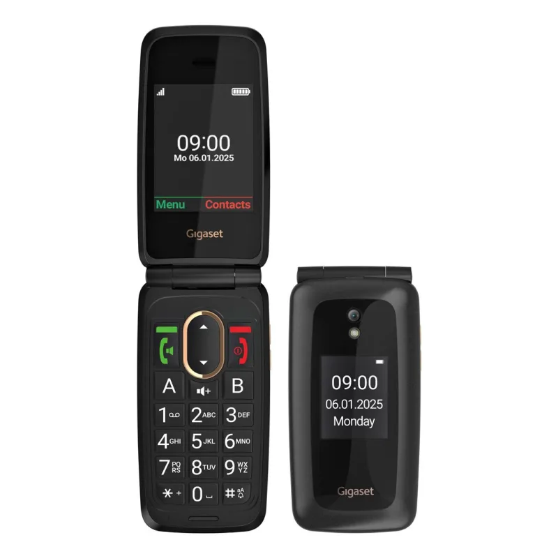GIGASET GIGASET SENIOR PHONE GL795 BLACK (S30853-H1235-R101)