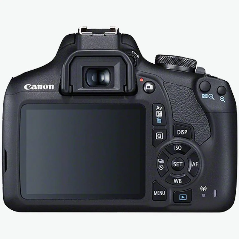 CANON EOS 2000D +EF-S 18-55MM F3.5-5.6 III CAMERA REFLEX BLACK 3