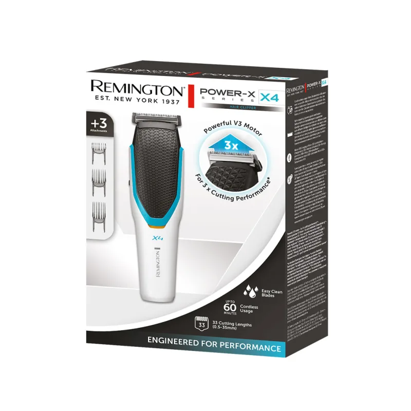 REMINGTON HAIR CLIPPER POWER-X SERIES X4 HC4000 3