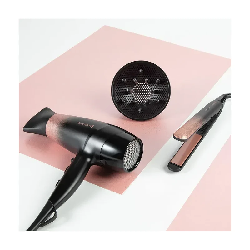 REMINGTON HAIR DRYER ROSE SHIMMER IONIC 2200W D5305 3