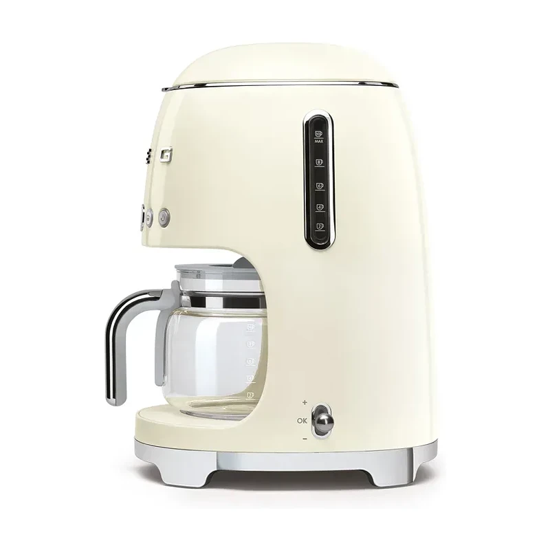 SMEG DRIP COFFEE MAKER 50'STYLE CREAM DCF02CREU 5