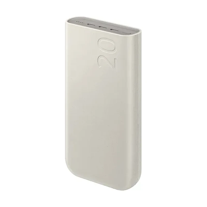 SAMSUNG POWER BANK 20.000MAH 45W MAX TRIPLEPORT 3XUSB-C  BEIGE EB-P4520XUEGEU 3