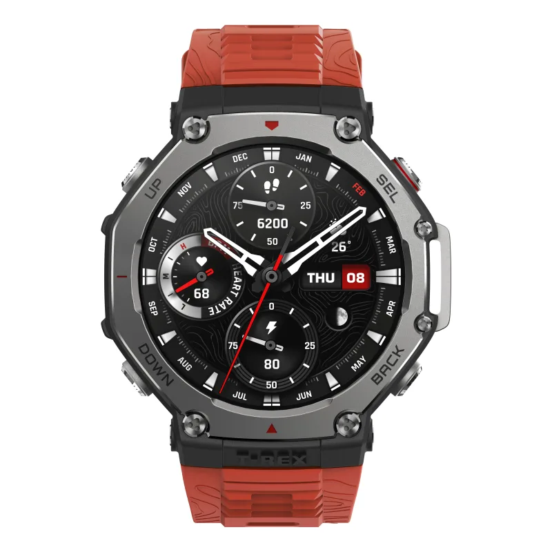 AMAZFIT T-REX 3 LAVA RED W2322GL1N 2