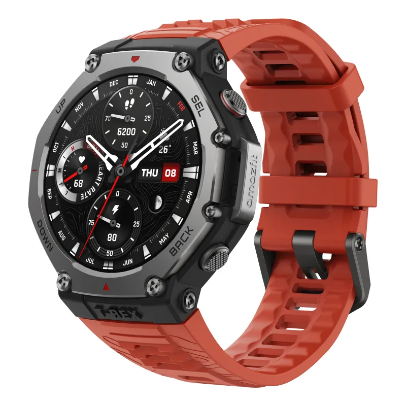 AMAZFIT T-REX 3 LAVA RED W2322GL1N 3