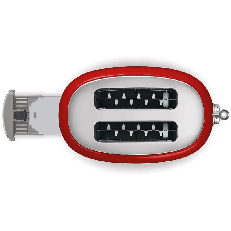 SMEG TOASTER 2X2 50´ STYLE RED TSF01RDEU 4