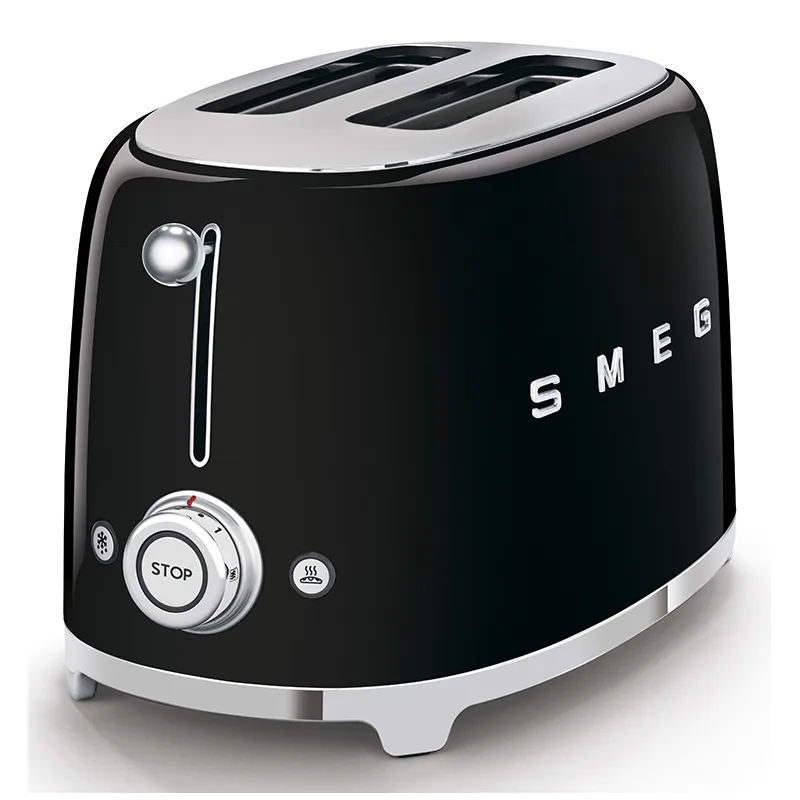 SMEG TOASTER 2x2 50´ STYLE BLACK TSF01BLEU 2