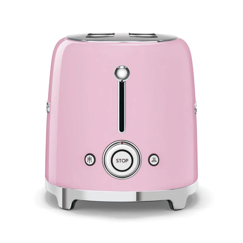SMEG TOASTER 2x2 50´STYLE PINK TSF01PKEU 3