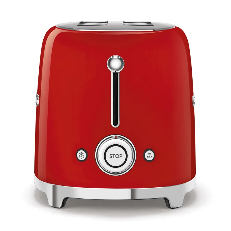 SMEG TOASTER 2X4 50´S STYLE RED TSF02RDEU 3