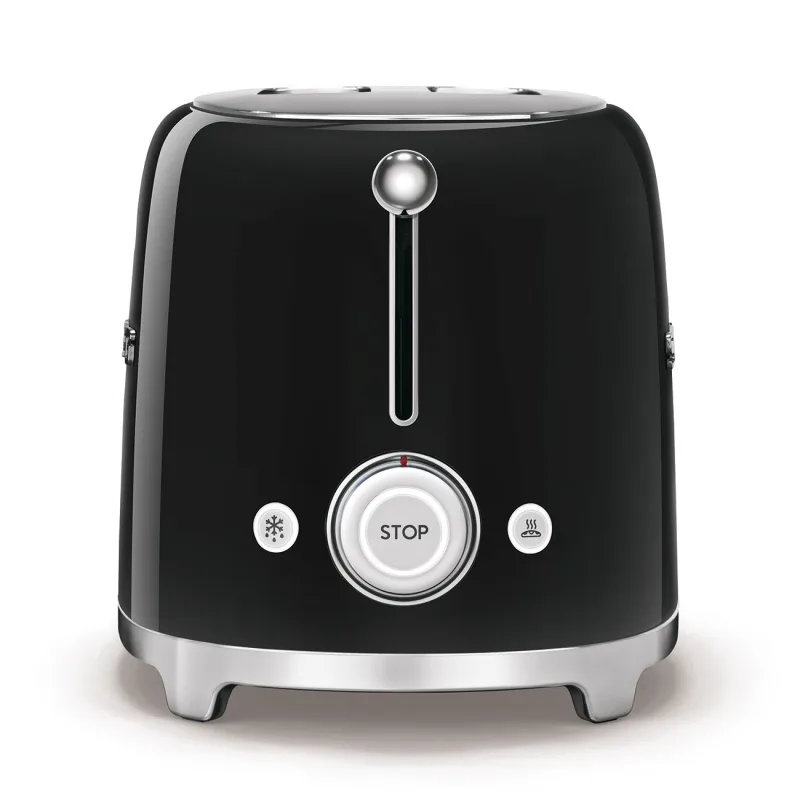 SMEG TOASTER 2X4 50´STYLE BLACK TSF02BLEU 3