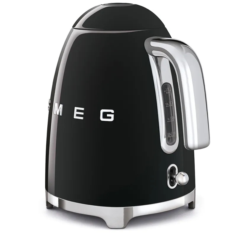 SMEG KETTLE 50´STYLE BLACK KLF03BLEU 3