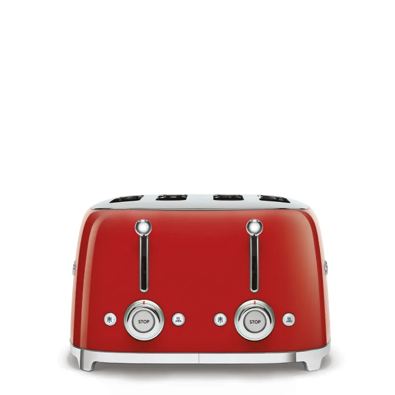 SMEG TOASTER 4x4 50´STYLE RED TSF03RDEU 3