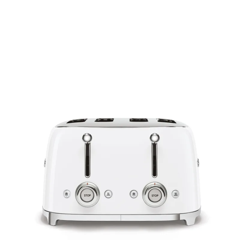 SMEG TOASTER 4X4 50´STYLE WHITE TSF03WHEU 3