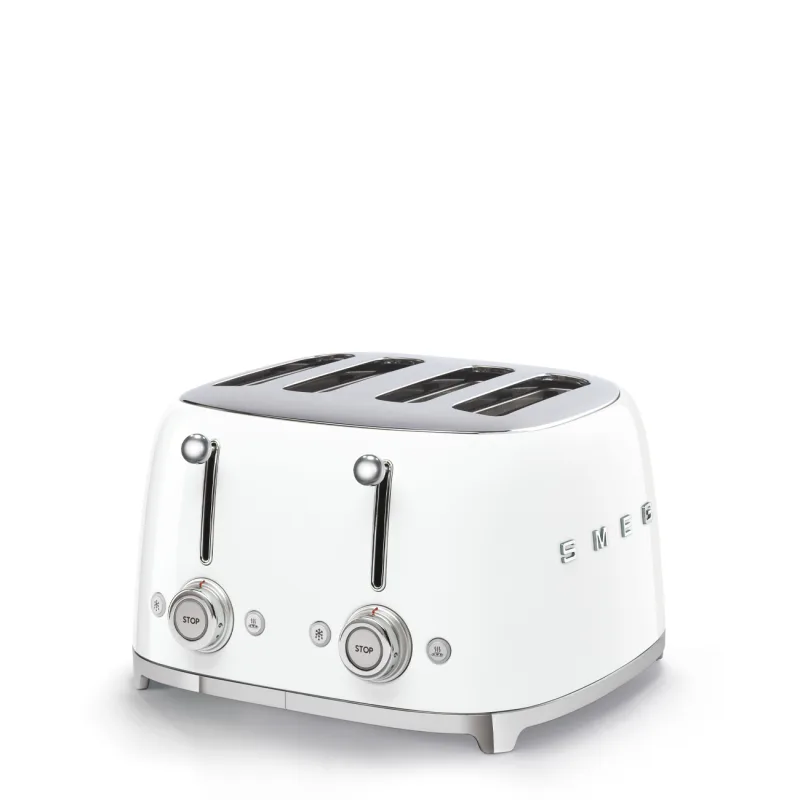 SMEG SMEG TOASTER 4X4 50´STYLE WHITE TSF03WHEU