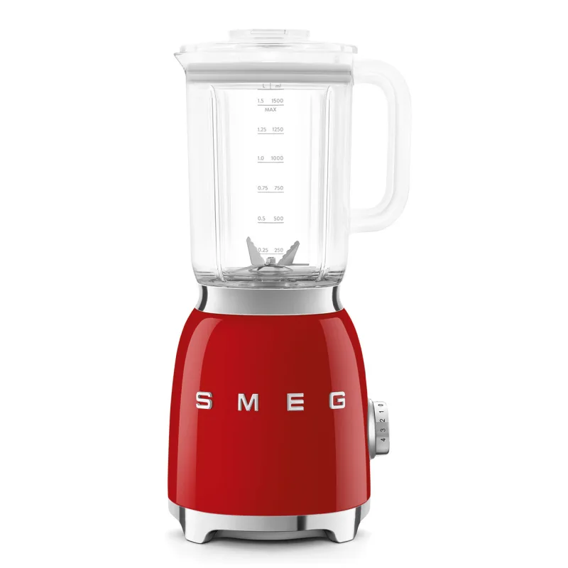 SMEG SMEG GLASS BLENDER RED BLF03RDEU